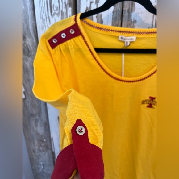 Iowa State 3/4 sleeve top NWT UG APPAREL Size XL - Picture 7 of 9
